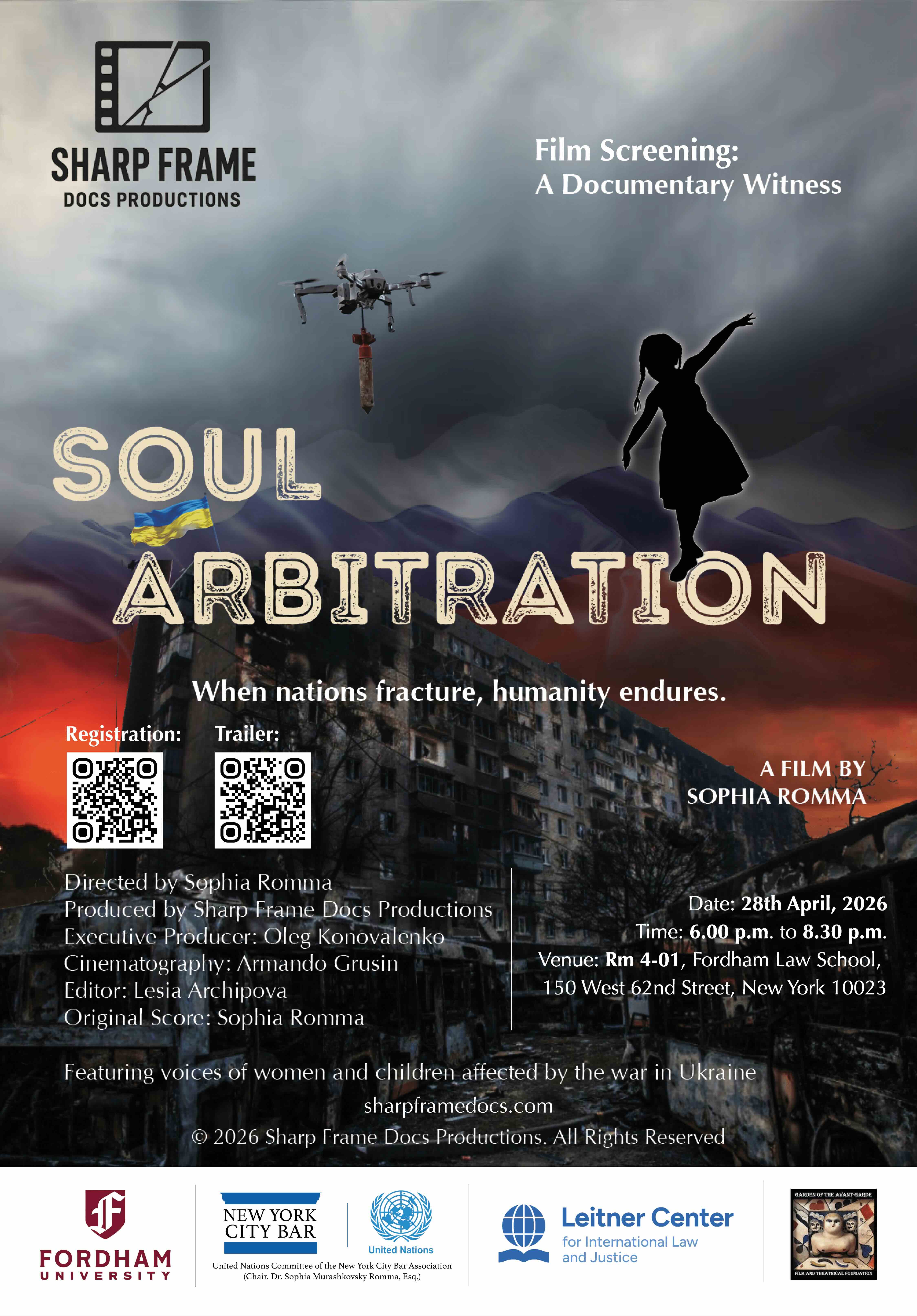 Soul Arbitration Screening at Fordham Law School