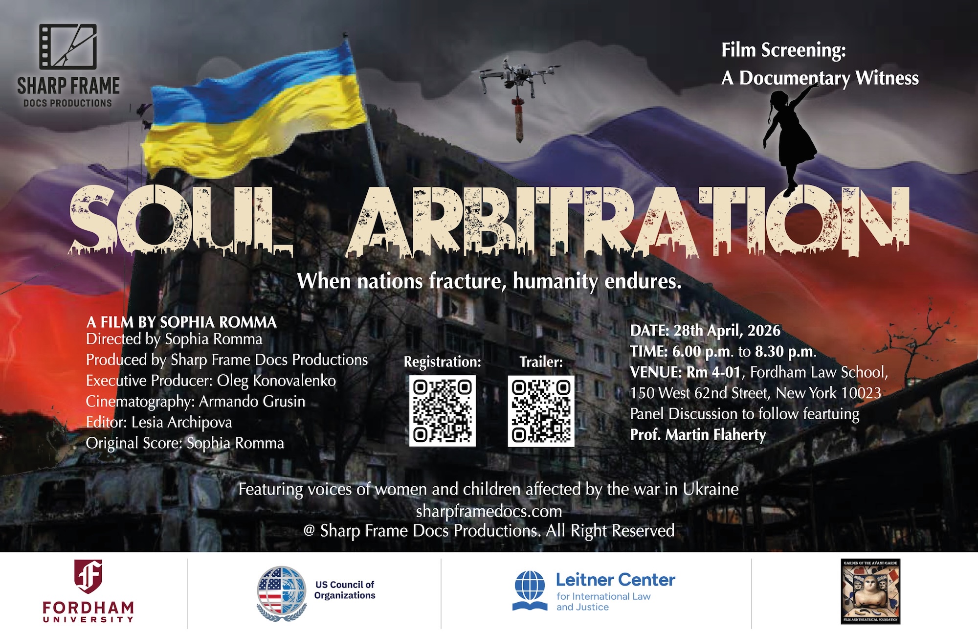 Soul Arbitration Screening at Fordham Law School